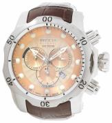 Invicta Miesten kello 80695 Venom Punakultaa/Nahka Ø53 mm