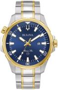 Bulova Miesten kello 98B384 Marine Star Sininen/Kullansävytetty