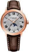 Raymond Weil Miesten kello 2239-PC5-00659 Maestro Hopea/Nahka Ø40 mm