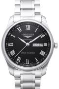 Longines Miesten kello L2.910.4.51.6 Master Musta/Teräs Ø40 mm