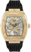 Philipp Plein Miesten kello PWBAA0321 The Skeleton Hopea/Kumi Ø44 mm