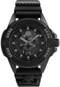 Philipp Plein PWNAA0322 The Skull Musta/Kumi Ø41 mm