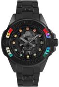 Philipp Plein PWNAA0522 The Skull Musta/Teräs Ø41 mm