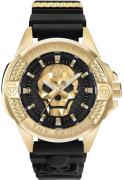 Philipp Plein Miesten kello PWAAA0221 The Skull Musta/Kumi Ø44 mm