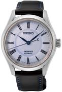 Seiko Miesten kello SPB319J1 Presage Valkoinen/Nahka Ø40.5 mm