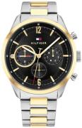 Tommy Hilfiger Miesten kello 1680665 Classic Musta/Teräs Ø44 mm