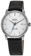 Mido Miesten kello M027.407.16.010.00 Baroncelli Valkoinen/Nahka Ø39