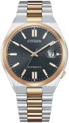 Citizen Miesten kello NJ0154-80H Dress Harmaa/Kullansävytetty teräs