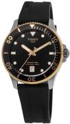 Tissot Miesten kello T120.410.27.051.00 T-Sport Musta/Kumi Ø40 mm