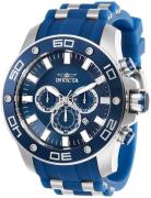 Invicta Miesten kello 26085 Pro Diver Sininen/Teräs Ø50 mm