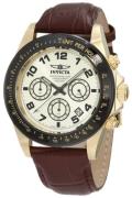 Invicta Miesten kello 10709 Speedway Samppanja/Nahka Ø43 mm