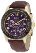 Invicta Miesten kello 10710 Speedway Violetti/Nahka Ø43 mm