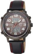 ETT Eco Tech Time Miesten kello EGS-11452-22L Hunter II Harmaa/Nahka