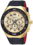 Technomarine Miesten kello TM-215067 Kullattu/Kumi Ø48 mm