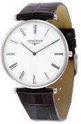 Longines Miesten kello L4.766.4.11.2 Grande Classique Valkoinen/Nahka