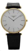 Longines Miesten kello L4.766.2.11.2 Grande Classique Valkoinen/Nahka