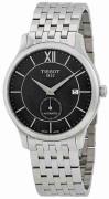 Tissot Miesten kello T063.428.11.058.00 Tradition Musta/Teräs Ø40 mm