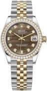 Rolex Naisten kello 278383RBR-0024 Datejust 31 Musta/18K keltakultaa