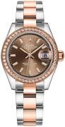 Rolex Naisten kello 279381RBR-0018 Lady-Datejust 28 Ruskea/18K