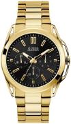 Guess Miesten kello W1176G3 Musta/Kullansävytetty teräs Ø44 mm