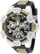 Invicta Miesten kello 35871 Nfl Musta/Hiilikuitua Ø52 mm