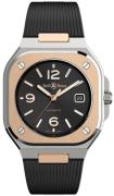 Bell & Ross Miesten kello BR05A-BL-STPG/SRB BR 05 Musta/Kumi Ø40