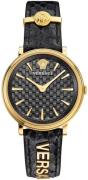 Versace Naisten kello VE8101019 Musta/Nahka Ø38 mm