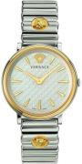 Versace Naisten kello VE8101419 V Circle Hopea/Teräs Ø39 mm