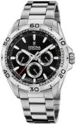 Festina Miesten kello F20623-4 Classic Musta/Teräs Ø44.7 mm