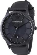 Emporio Armani Miesten kello AR11276 Musta/Nahka Ø43 mm