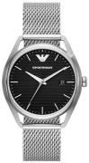 Emporio Armani Miesten kello AR80055 Matteo Musta/Teräs Ø41 mm