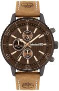 Timberland Miesten kello TBL15952JYU02 Ruskea/Nahka Ø44 mm