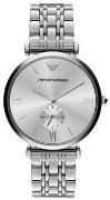 Emporio Armani Classic Miesten kello AR1819 Hopea/Teräs Ø40 mm