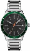 Lacoste 99999 Miesten kello 2011009 Musta/Teräs Ø42 mm