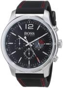 Hugo Boss Chronograph Miesten kello 1513525 Musta/Kumi Ø42 mm