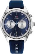 Tommy Hilfiger Bennett Miesten kello 1791781 Sininen/Kumi Ø44 mm