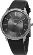 Calvin Klein Minimal Miesten kello K3M211C4 Harmaa/Nahka Ø40 mm