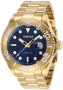 Invicta Pro Diver Miesten kello 27307 Sininen/Kullansävytetty teräs