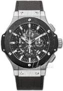 Hublot Big Bang Aero Bang Miesten kello 311.SM.1170.GR Musta/Nahka