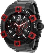 Invicta Jason Taylor Miesten kello 33993 Musta/Teräs Ø56 mm