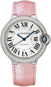 Cartier Ballon Bleu De Cartier Naisten kello WJBB0011 Hopea/Nahka