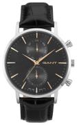 Gant 99999 Miesten kello W11202 Musta/Nahka Ø44 mm