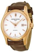 Frederique Constant Classics Miesten kello FC-303V6B4 Hopea/Nahka