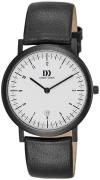 Danish Design 99999 Miesten kello IQ18Q820 Valkoinen/Nahka Ø37 mm