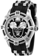 Invicta Nfl Naisten kello 35793 Musta/Teräs Ø40 mm