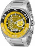 Invicta 99999 Miesten kello 33196 Keltainen/Hiilikuitua Ø51 mm