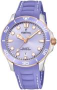 Festina Boyfriend Naisten kello F20502-4 Violetti/Kumi Ø38.5 mm