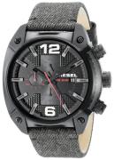 Diesel Chronograph Miesten kello DZ4373 Musta/Nahka Ø49 mm