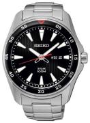 Seiko Solar Miesten kello SNE393P1 Musta/Teräs Ø43 mm