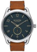 Nixon 99999 Miesten kello A4652186-00 Sininen/Nahka Ø45 mm